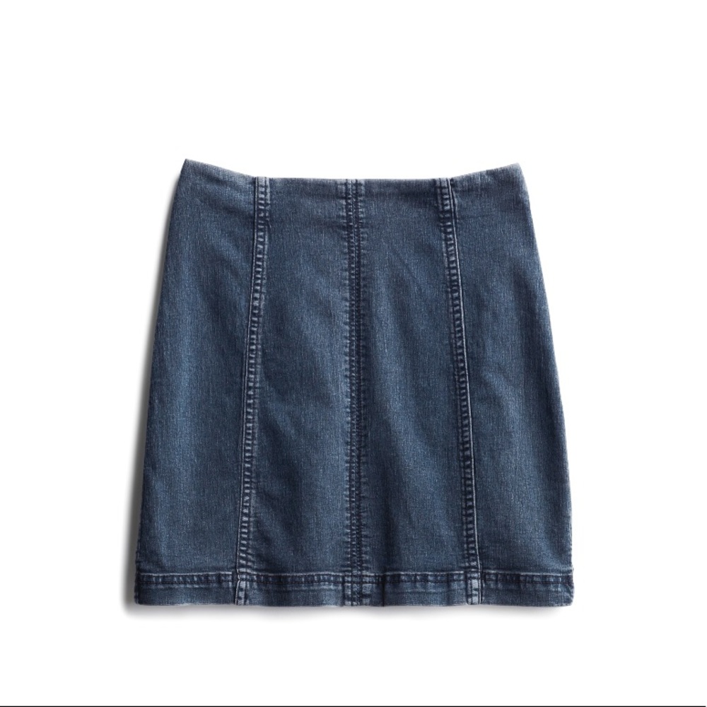 Free People Modern Denim Mini Skirt